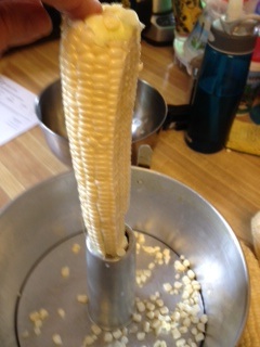 Tube pan kernel cutting technique