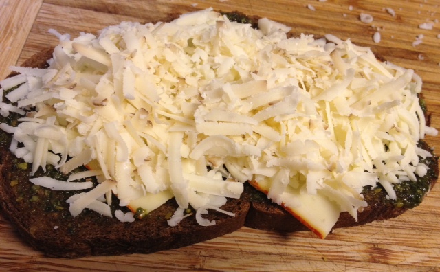 Pesto Grilled Cheese 3