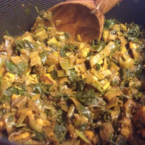 qormeh sabzi with chicken 8